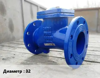 Клапан стальной 32 Ру16 обратный, пружинный